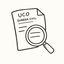 Lupa sobre un documento